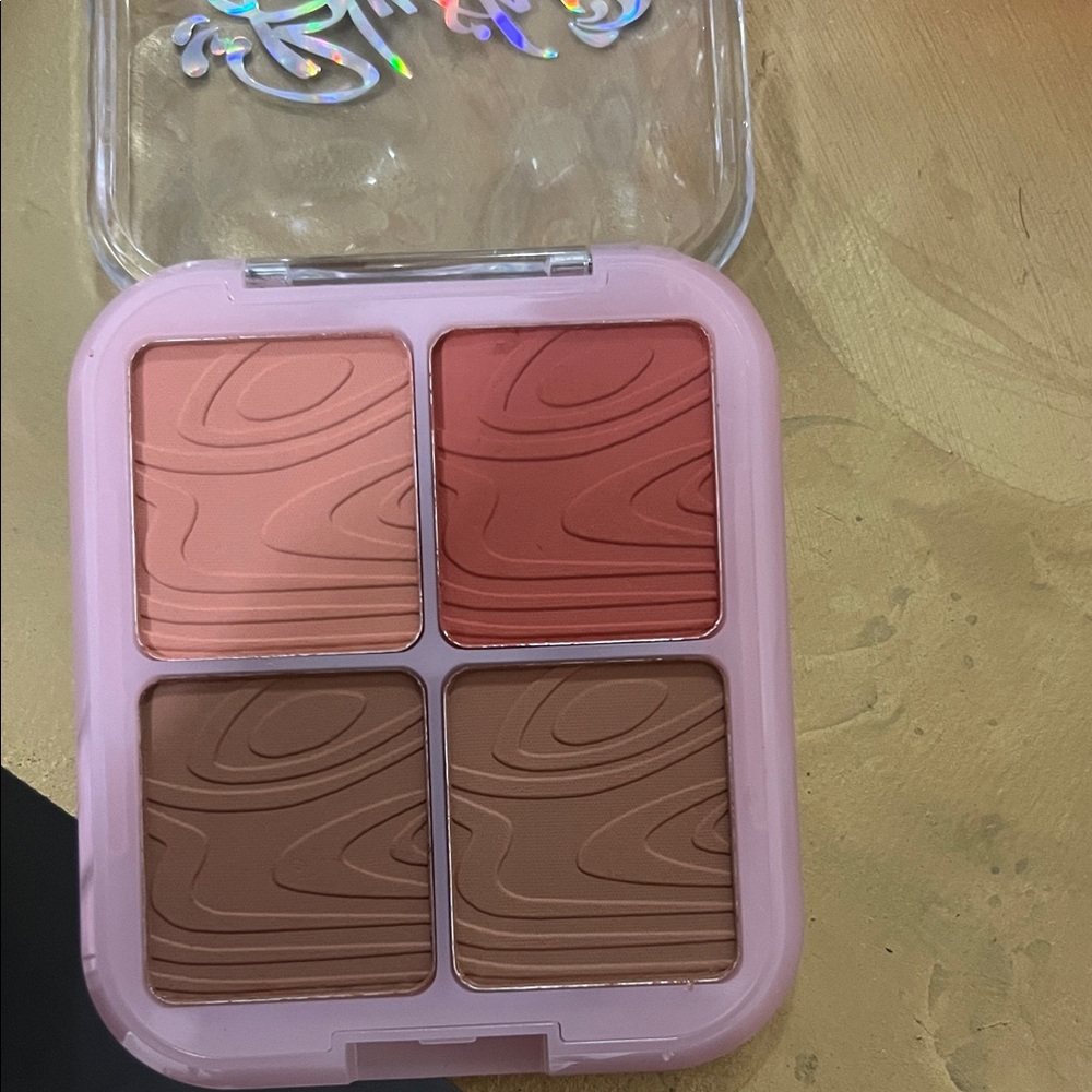 Rosy Glow Blush Quad by Unknown Brand